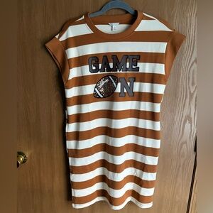 EUC - Cato -Striped Game On Dress